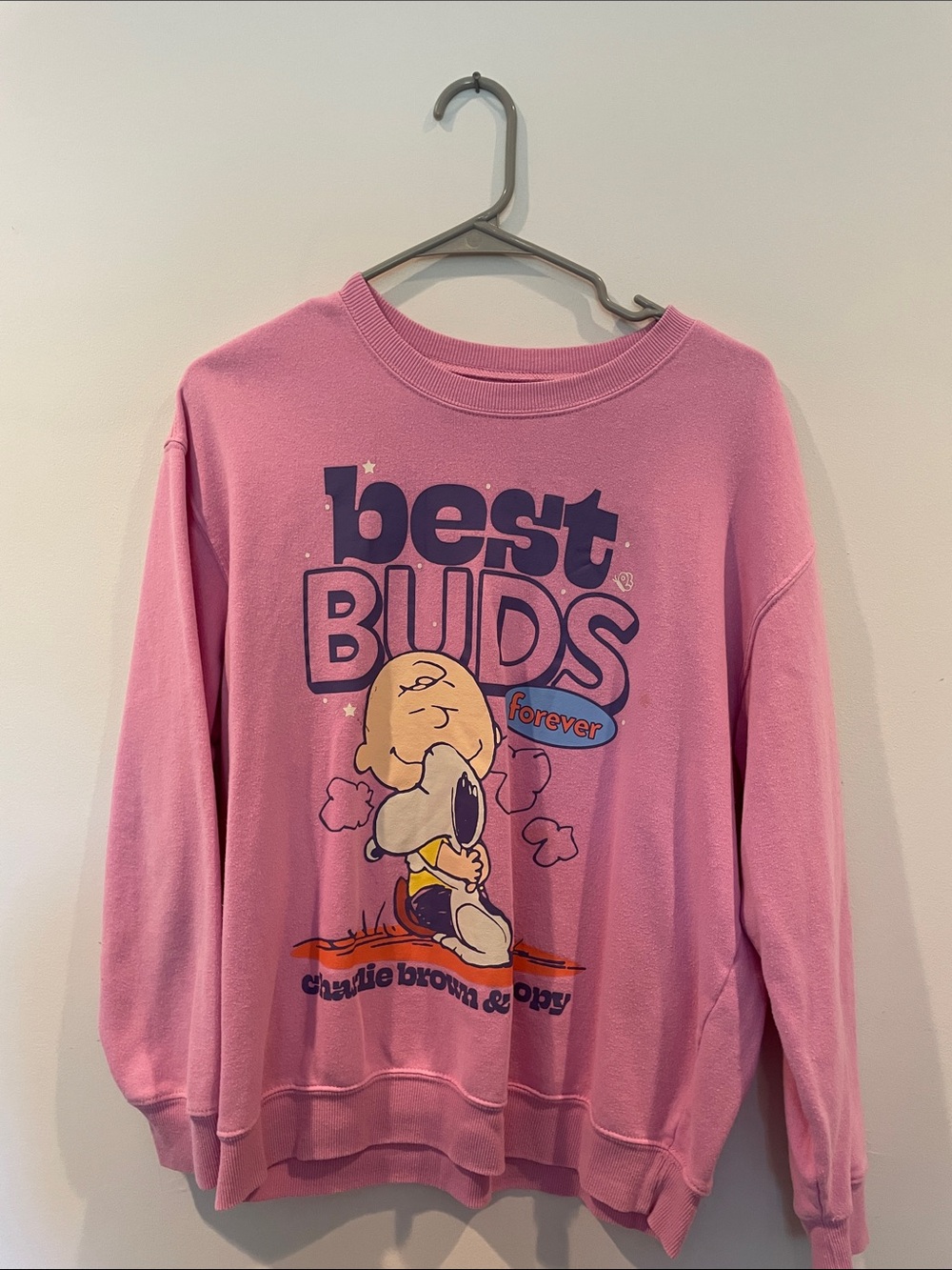 Pink Women’s Peanuts Sweatshirt